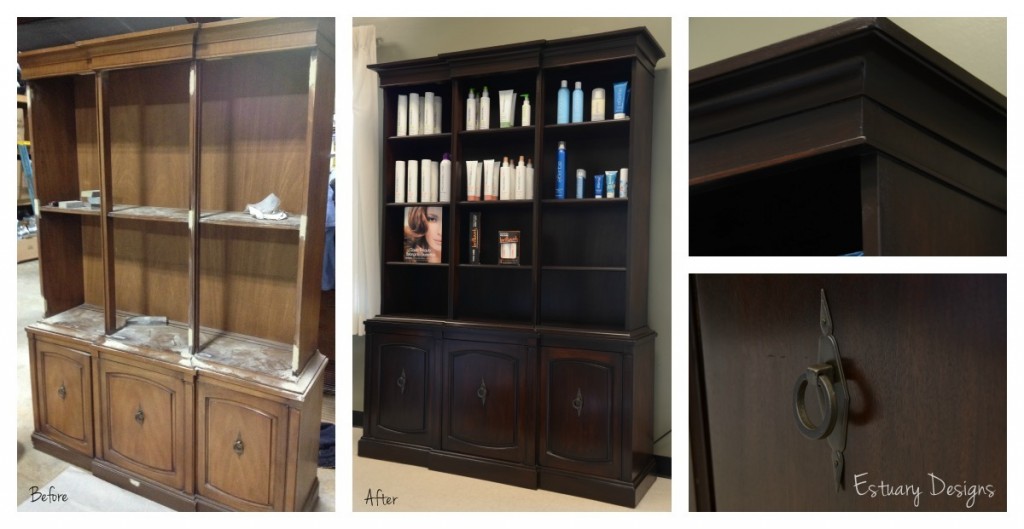 Side by side comparison of the China Hutch transformation