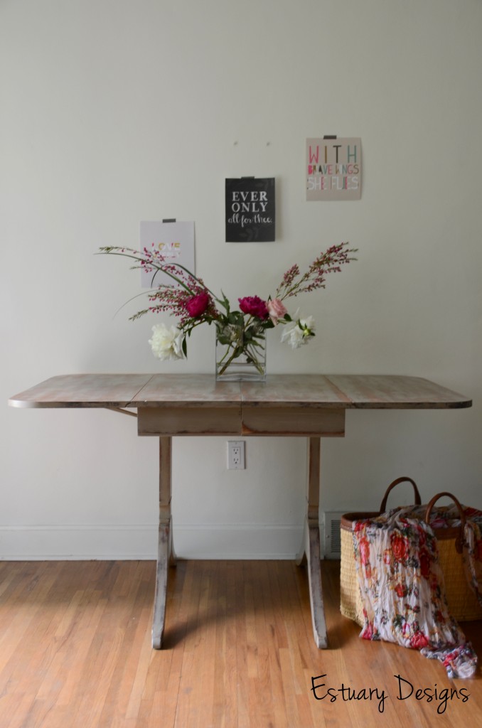 drop leaf table name Freya from Estuary Designs