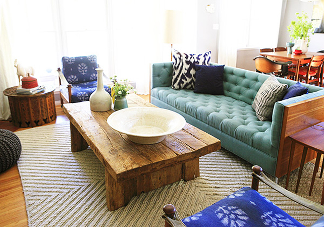 Living room by Emily Henderson