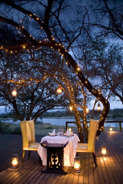Dreamy dinner for two