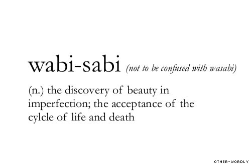 Wabi-sabi meaning